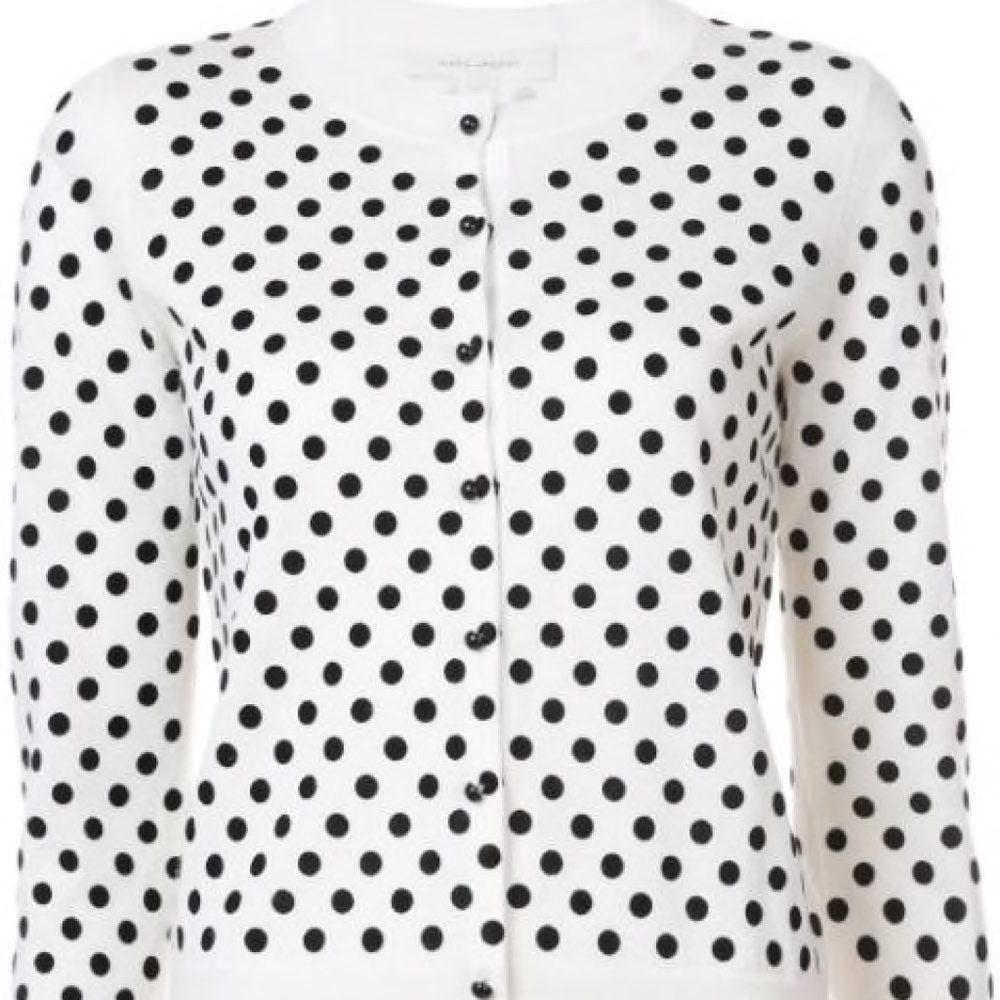 Marc Jacobs Polka Dot Cardigan